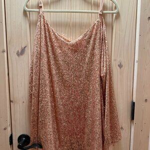 Torrid Sophie Sequin Swing Cami / Tank, Size 4 (4X/26)